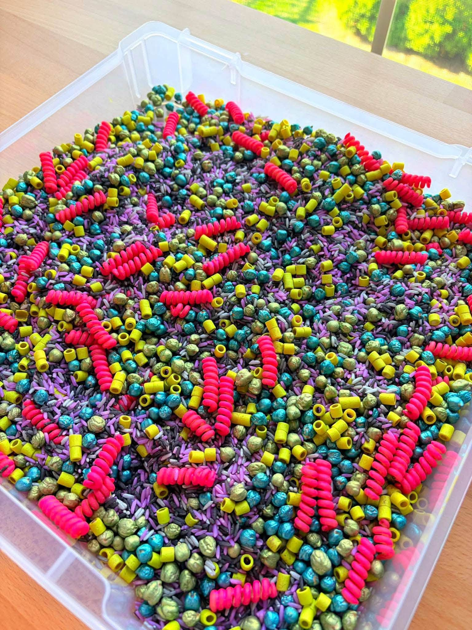 Colorful Happy Hands sensory materials